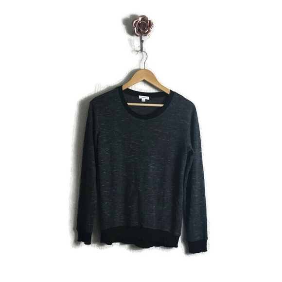 Wilfred Heather Gray Crewneck Pullover Comfort Athleisure Top Small - Picture 1 of 6